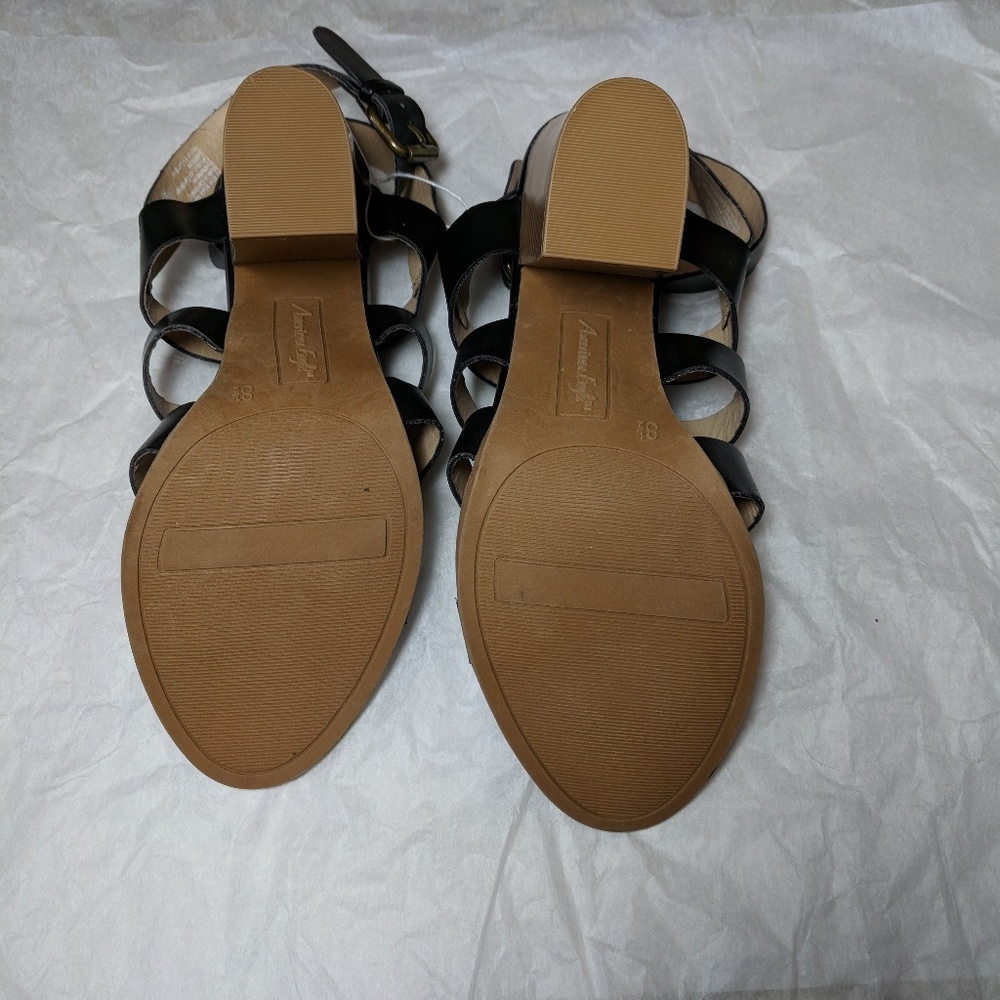NWT American Eagle strappy high heel sandals 8.5 - Picture 3 of 6